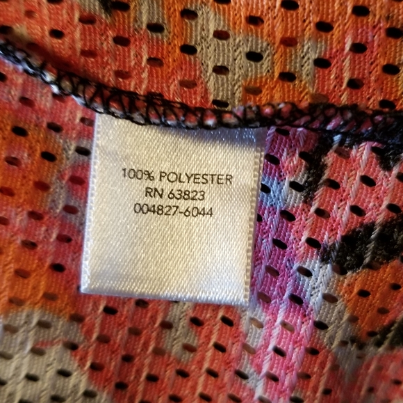 Christopher and Banks Swim Bathing Suit Mesh Coverup Multicolored Sz M - Picture 7 of 8